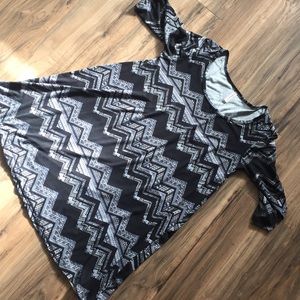 Sweet blouse long short dress